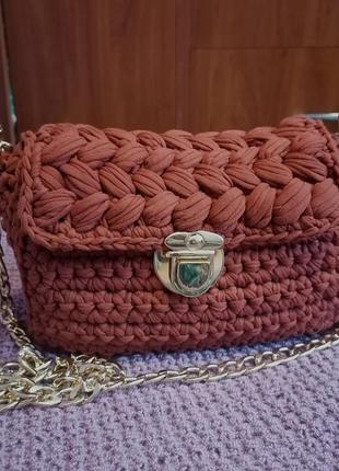 Сумка в'язана5 фото