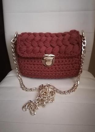 Сумка в'язана1 фото