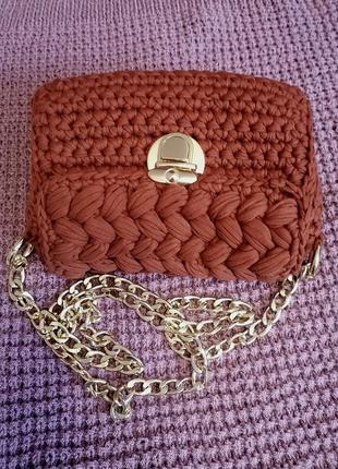 Сумка в'язана4 фото
