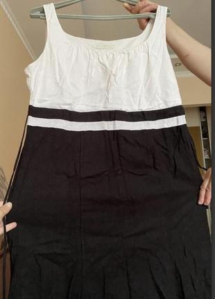 Сукня льняна льон стильне