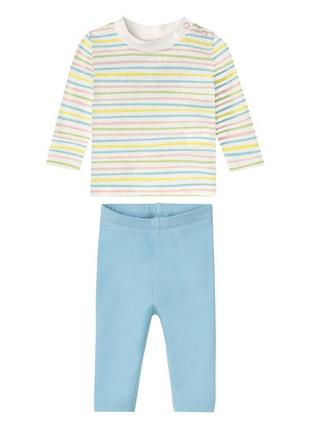 Костюм для девочки lupilu 362707 62,68 см  разноцветный 68465