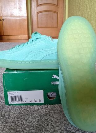 Puma suede. оригінал. ексклюзивні жіночі кросівки.6 фото