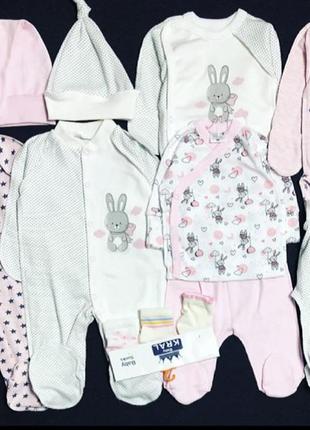 Набор в роддом "комфорт" (послеродовое отделение), 57 позиции