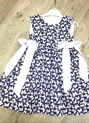 Летнее нарядное платье на девочку