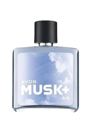 Чоловіча туалетна вода avon  musk 75 мл2 фото