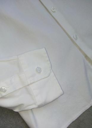 Біла сорочка довгий рукав6 фото
