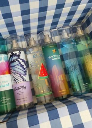 Парфюмированный спрей мист bbw Bath And Body Works оригинал