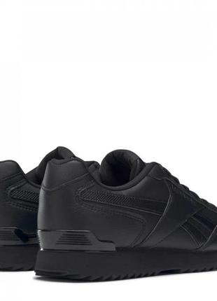 Кросівки reebok royal glide ripple clip trainers triple black4 фото