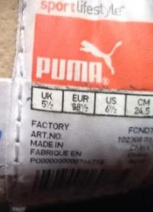 Кросівки у вінтажному стилі puma кроссовки р 38 39  ст 24,58 фото