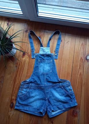 Джинсовий комбінезон (шорти)