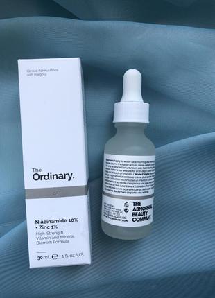 Сироватка для обличчя з ніацинамідом the ordinary niacinamide 10% + zinc 1%, 30ml3 фото