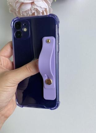 Фіолетовий чехол на iphone x, xs, xr, 11, 11 pro max, 11 pro, 122 фото