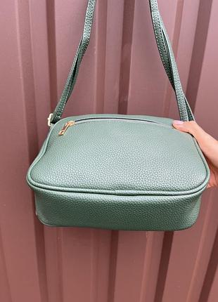 Sale❗️сумка жіноча зелена сумка жіноча коричнева7 фото