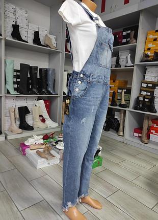 Комбинезон женский джинсовый