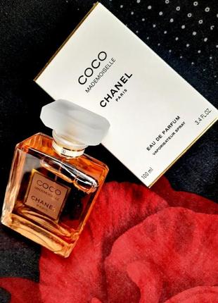 Chanel coco mademoiselle 100мл оригінальний жіночий парфум узд коко мадмазель парфумована вода мадемуазель коко шанель