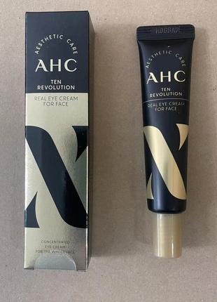 Антивозрастной пептидный крем для век с эффектом лифтинга ahc ten revolution real eye cream for face1 фото