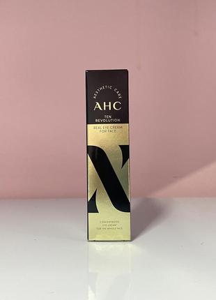 Антивозрастной пептидный крем для век с эффектом лифтинга ahc ten revolution real eye cream for face4 фото