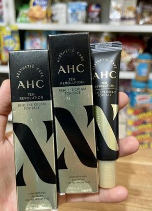 Антивозрастной пептидный крем для век с эффектом лифтинга ahc ten revolution real eye cream for face5 фото