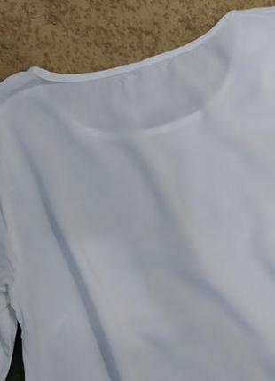 Белая біла рубашка блуза блузка недорого купить нарядная2 фото