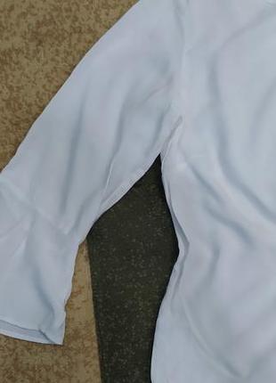 Белая біла рубашка блуза блузка недорого купить нарядная4 фото