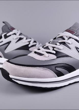 Чоловічі кросівки bs-x runner gray6 фото