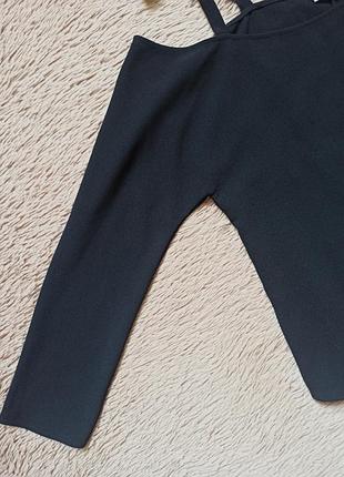 Шикарний топ zara з відкритими плечима/блузка/блуза/сорочка7 фото