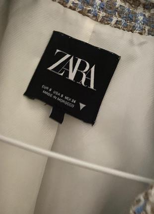 Пиджак блейзер букле zara4 фото