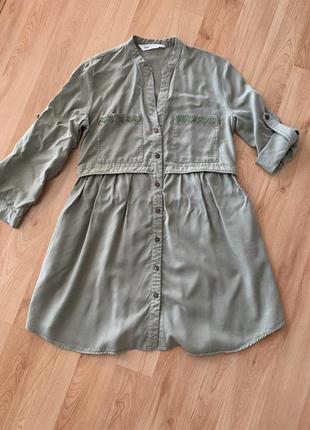 Платье zara denim p - 36/38 5