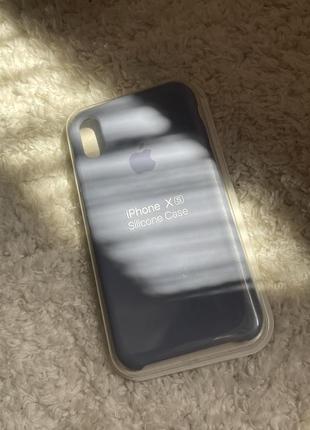 Оригінальний силіконовий чохол для iphone x/xs. silicone case iphone x/xs.