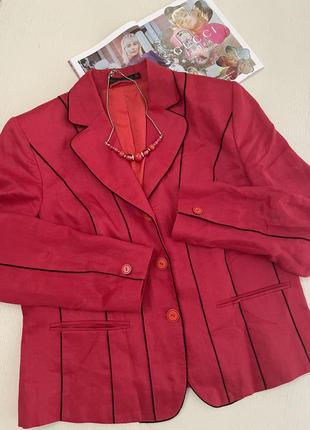 Піджак жакет жіночий льон