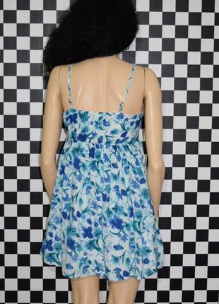 Цветочный супер легкий сарафан платье3 фото