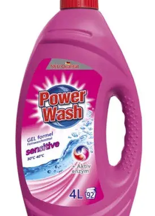 Гель для прання делікатних тканин power wash 4 л (1414040022)