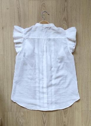 Воздушная белоснежная блуза2 фото