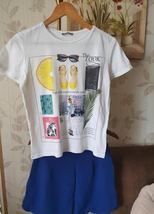 Яскрава футболка zara розмір