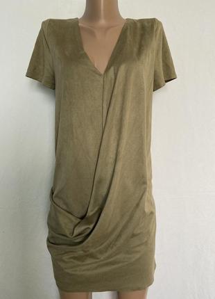 Красивое платье 👘 хаки 3