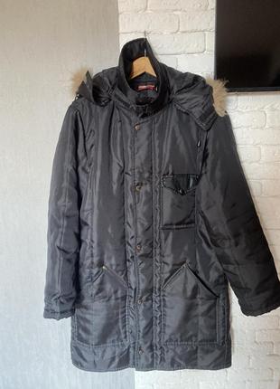 Подовжена куртка, парку чоловіча, подовжена демісезонна куртка Rush v. b. , m