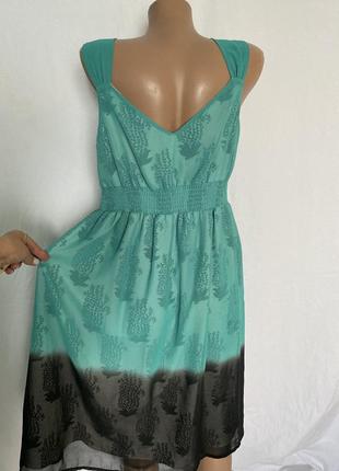 Красивое платье 👗 сарафан 12 размера4 фото