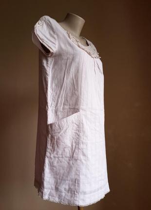 Потрясающее платье карманы хлопок blanco італія4 фото