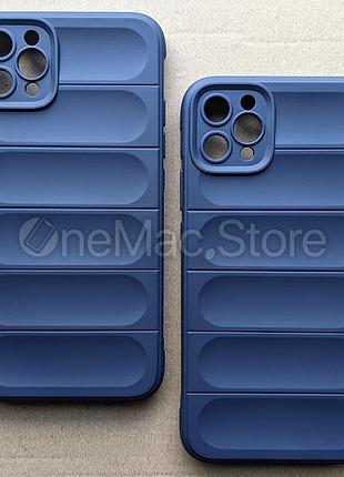 Захисний soft touch чохол для iphone 11 pro max (темно-синій/navy blue)