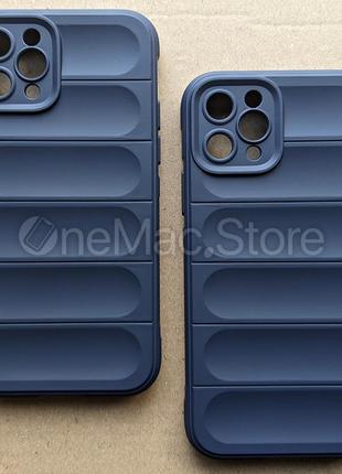 Защитный soft touch чехол для iphone 11 pro (темно-синий/navy blue)