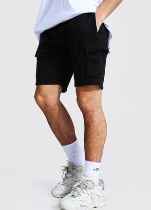 Шорти boohoo basic mid length slim cargo