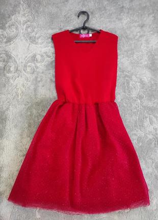 Сукня святкова з кофтинкою для дівчинки4 фото