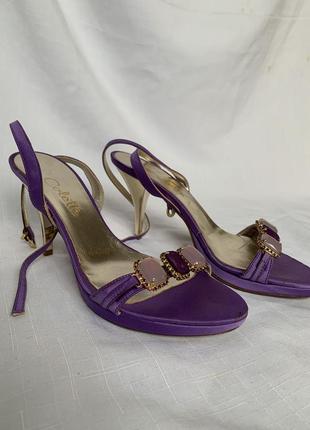 Ніжні фіолетові черевички2 фото