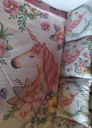 Бортики, набір в ліжечко