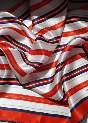 Шовкова хустка шийна codello, 53*53 см6 фото