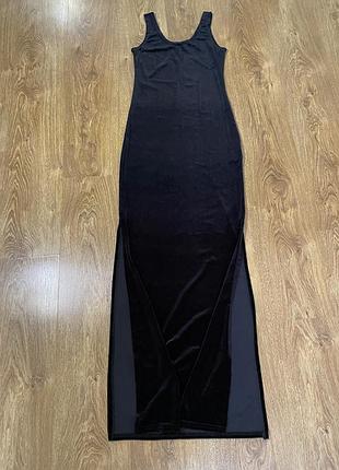 Велюрове плаття,сукня оксамитова,плаття в підлогу з розрізами