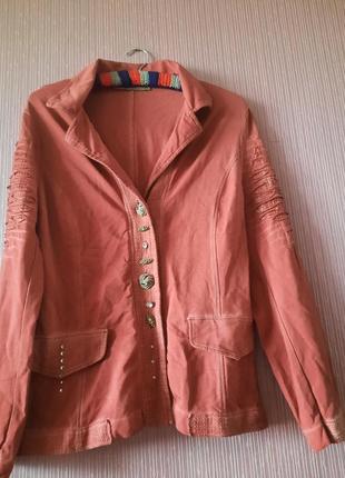 Італійський дизайнерський жакет сюртук від elisa cavaletti лінія одягу bottega4 фото