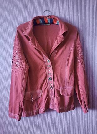 Італійський дизайнерський жакет сюртук від elisa cavaletti лінія одягу bottega