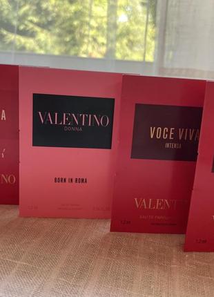 Пробники парфумів valentino