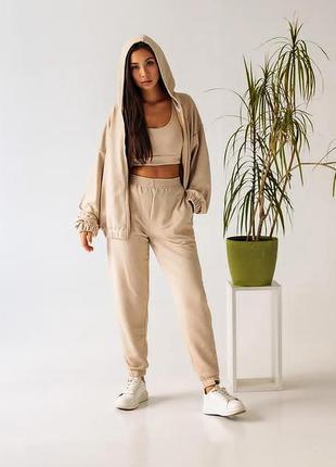 Бежевий топ, розміри s, m, l, україна